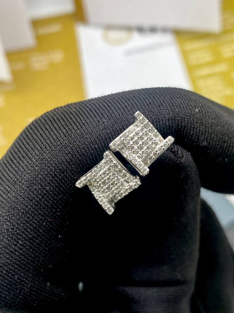 VVS Moissanite Diamond Unisex Earrings