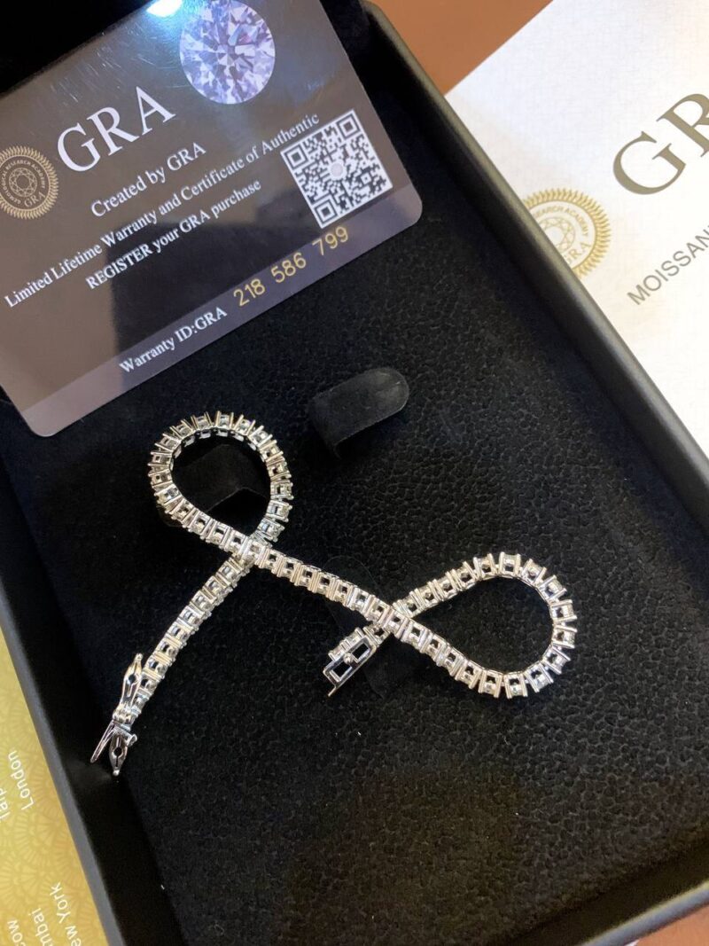 VVS Moissanite Diamond Tennis Bracelet
