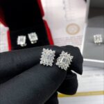 VVS Moissanite Diamond Earrings