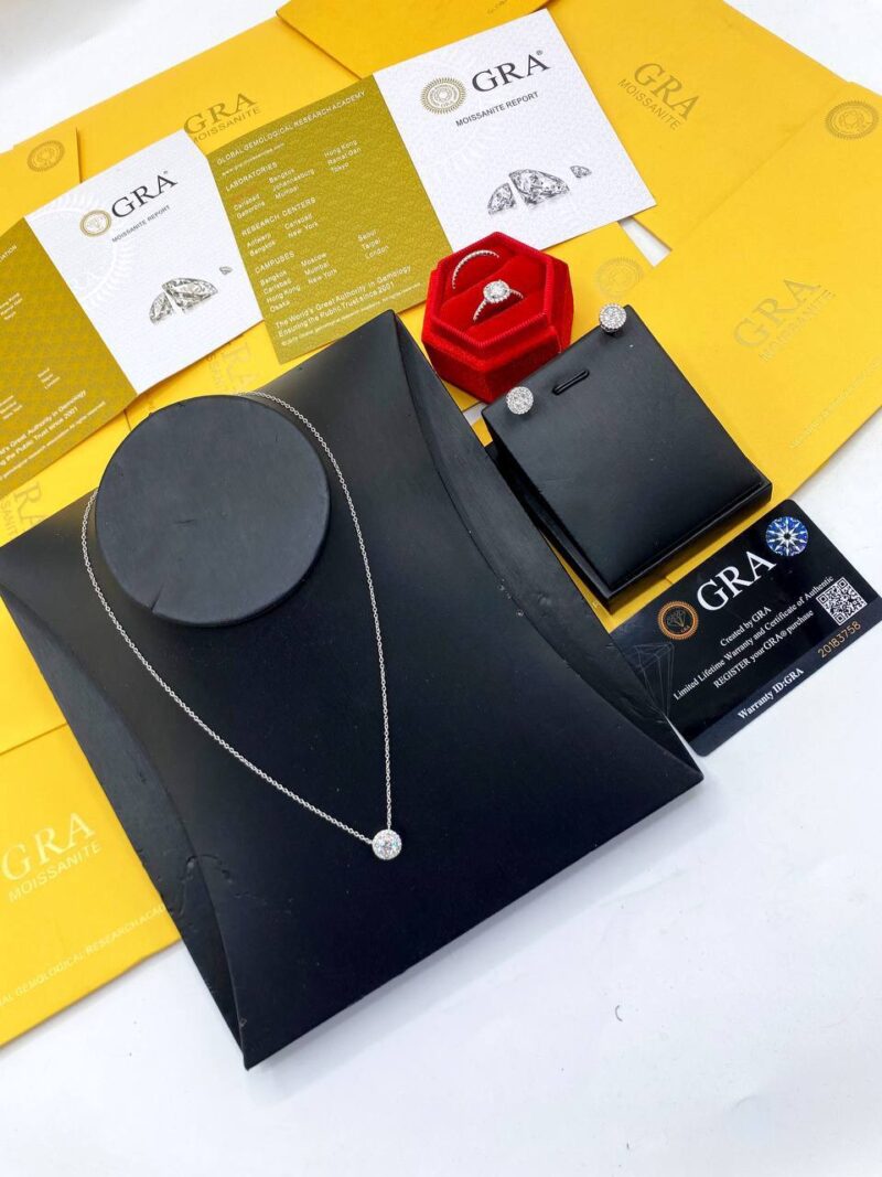 Perfect Gift Idea for Her – VVS Moissanite Diamond Necklace