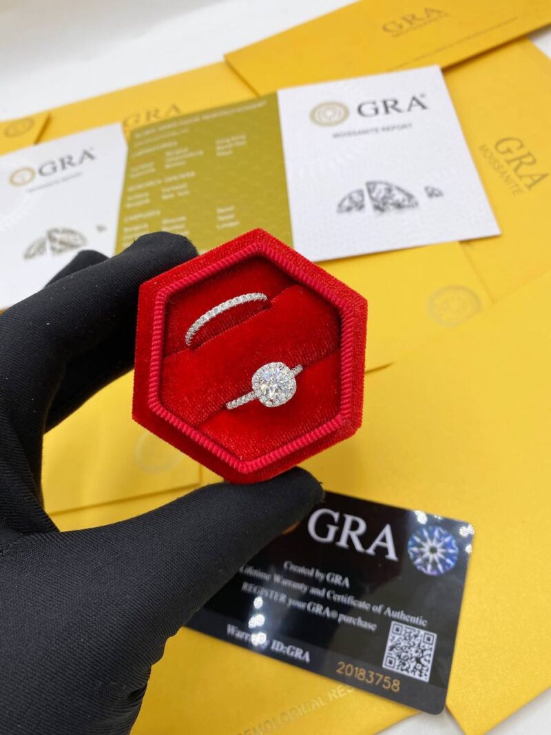 Perfect Gift Idea for Her – VVS Moissanite Diamond Necklace - Image 5