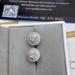 VVS Moissanite Diamonds Unisex Earrings