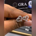 VVS Moissanite Diamond Unisex Earrings